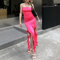 Summer Fashion Dress, Irregular Dress, Slim Fit Dress 2